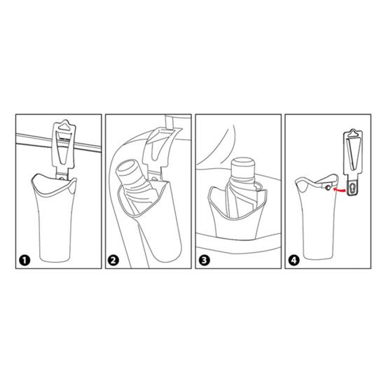 Универсальные автомобильные принадлежности, дверной бак автомобиля, складной зонтик, держатель для контейнера