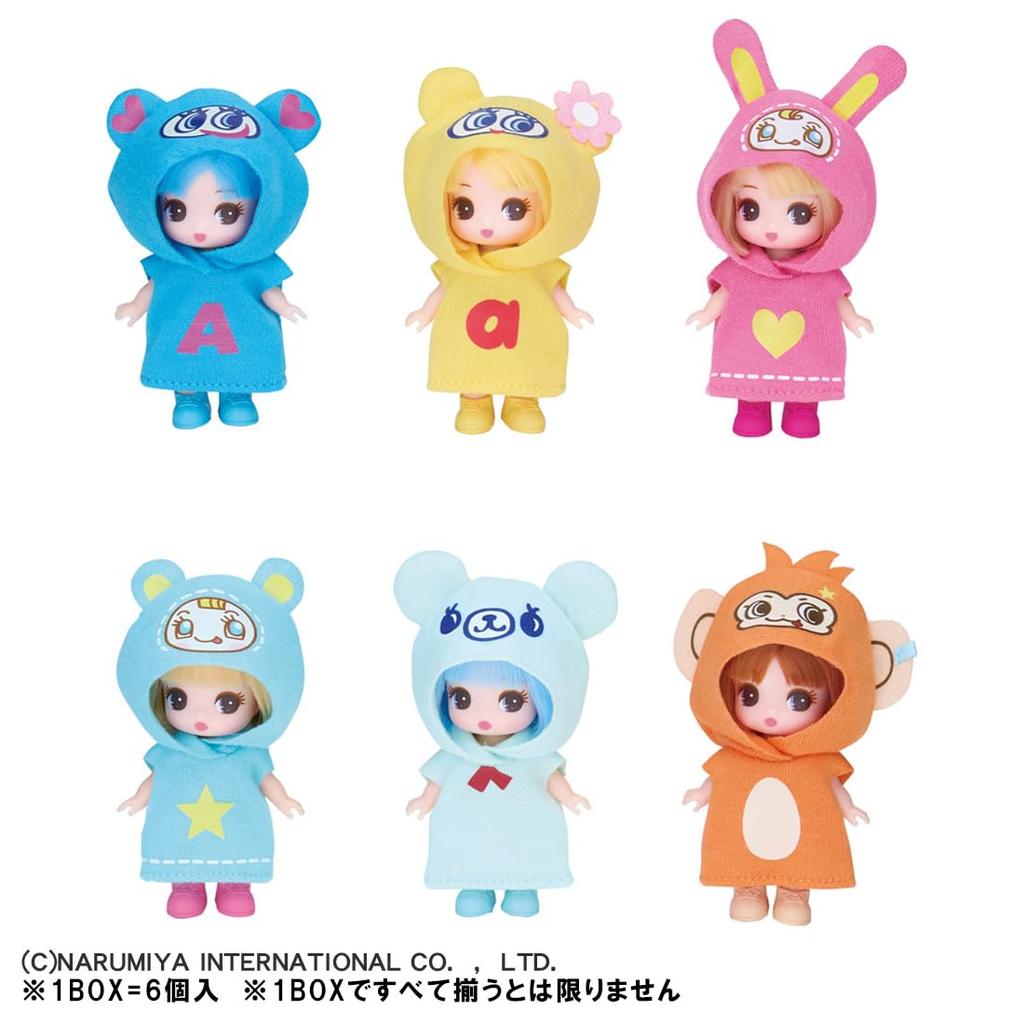 TAKARA TOMY Кукла Ликка-тян Петит Рика-тян Коллекция персонажей Нарумия DP-BOX Набор для игры в переодевание Для детей от 3 лет