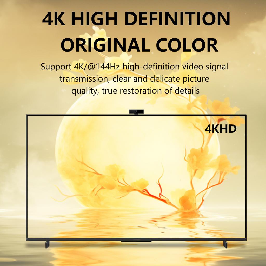 Разветвитель-адаптер USB-C на DisplayPort(4K@144Гц) Хаб Type C Displayport с PD100W, USB 2.0 для Switch/OLED IPHONE16/15 Dell XPS