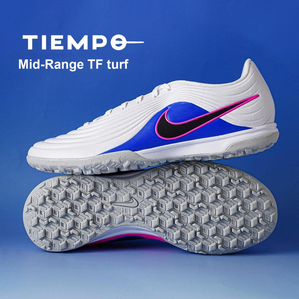 Nike Кроссовки unisex Tiempo Maestro Academy TF Low White Racer Blue Pink-Blast Black IB4484-146