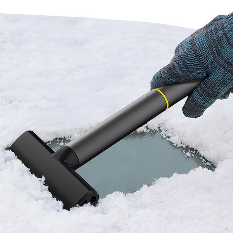 Car Snow Shovel Snow Scraping Artifact Glass Defrosting And Snow Cleaning Tool In Winter Multipurpose Windshield Scraper