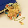 Dragon Chinese Style Bookmark Brid Tassel Book Page Marker Metal Book Clip  School Office Supplies