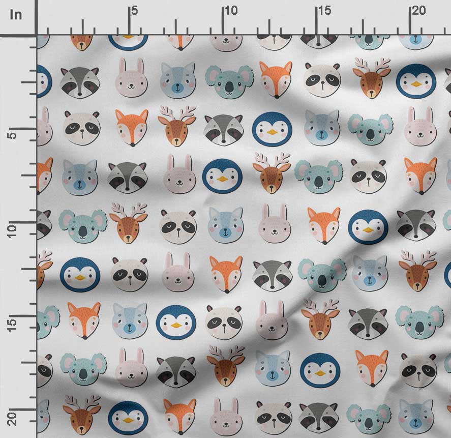 Soimoi Животный принт, хлопковый батист, ткань для квилтинга, продаваемая во дворе шириной 42 дюйма, хлопчатобумажная ткань средней плотности, швейные принадлежности,