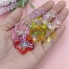 Pentagonal Pendant Charms Material Fashion Transparent DIY Jewelry Accessories for Bracelet Earring Making Acrylic Handmade 30mm Star Loose Beads