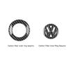 Car Steering Wheel Sticker ABS Auto Emblem Badge Decoration For VW GTI Passat B6 Golf 4 Polo Jetta Caddy Beetle Tiguan CC Arteon BGU1
