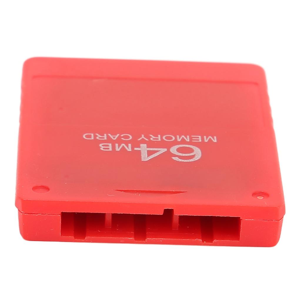 For PS2 64MB Memory Card High Speed Game Memory Card Supports All Games and FMCB1.966Red