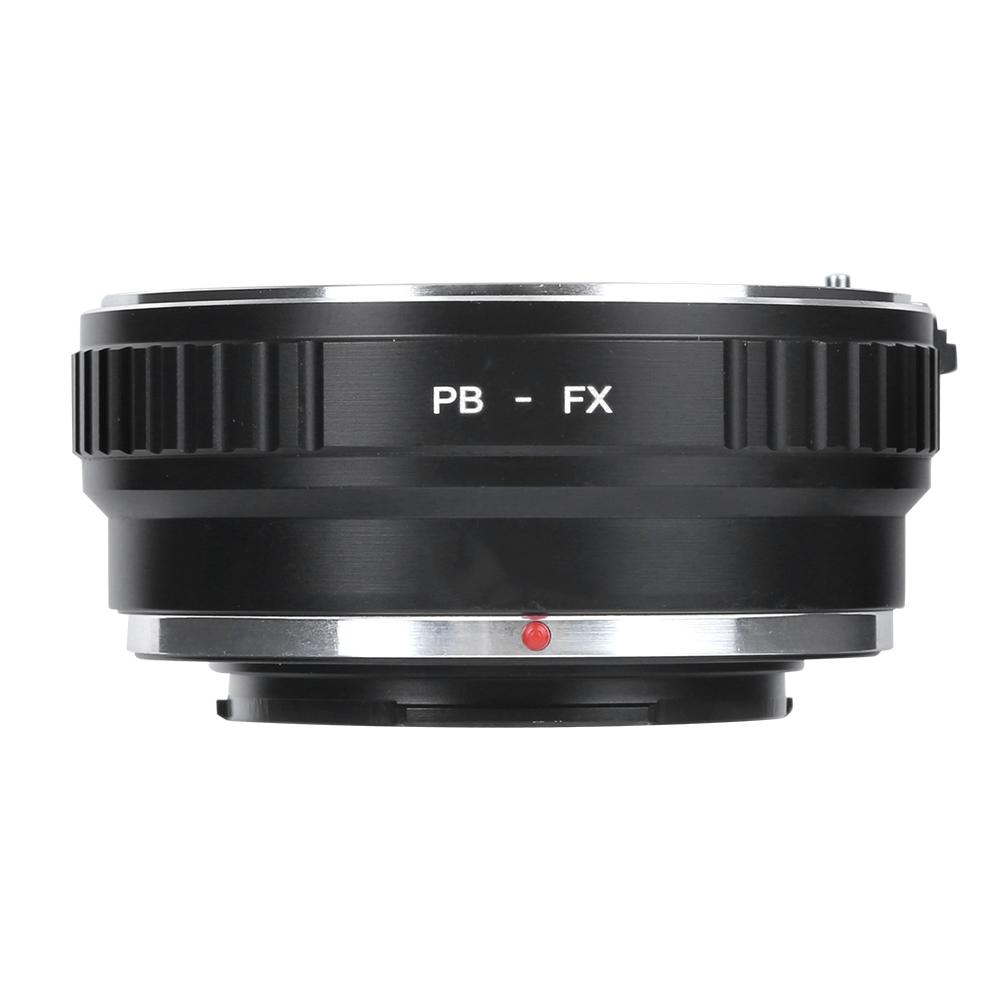 Fikaz PB FX Aluminium Alloy Durable Lens Mounting Adapter Ring for PB Mount Lens to for Fuji FX Mount Camera