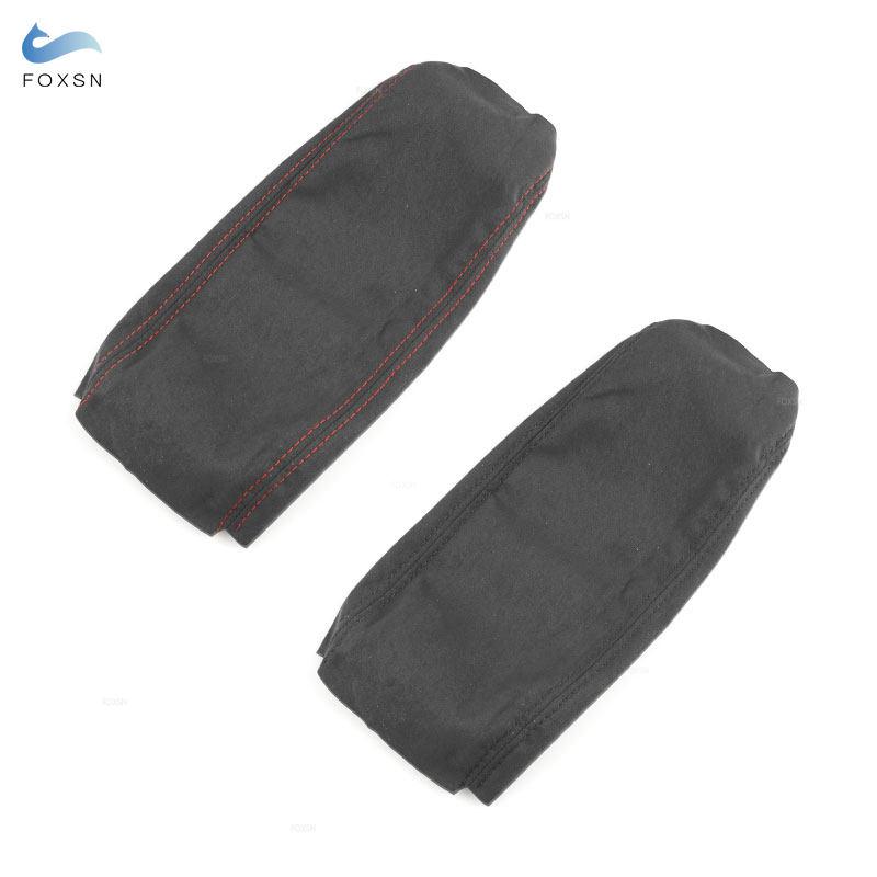 Автомобильные аксессуары, чехол на подлокотник с центральным управлением, замшевая кожаная отделка для Honda Civic 8th Gen Sedan 2006 2007 2008 2009 2010