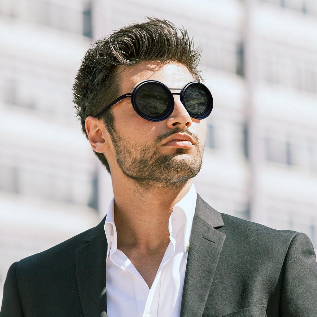 Круглые поляризованные очки Солнцезащитные очки