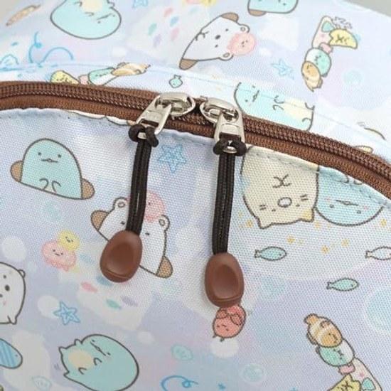 Title Roll Backpack Sumikko Gurashi Friendly Kids A4 Storage School Commute Excursion