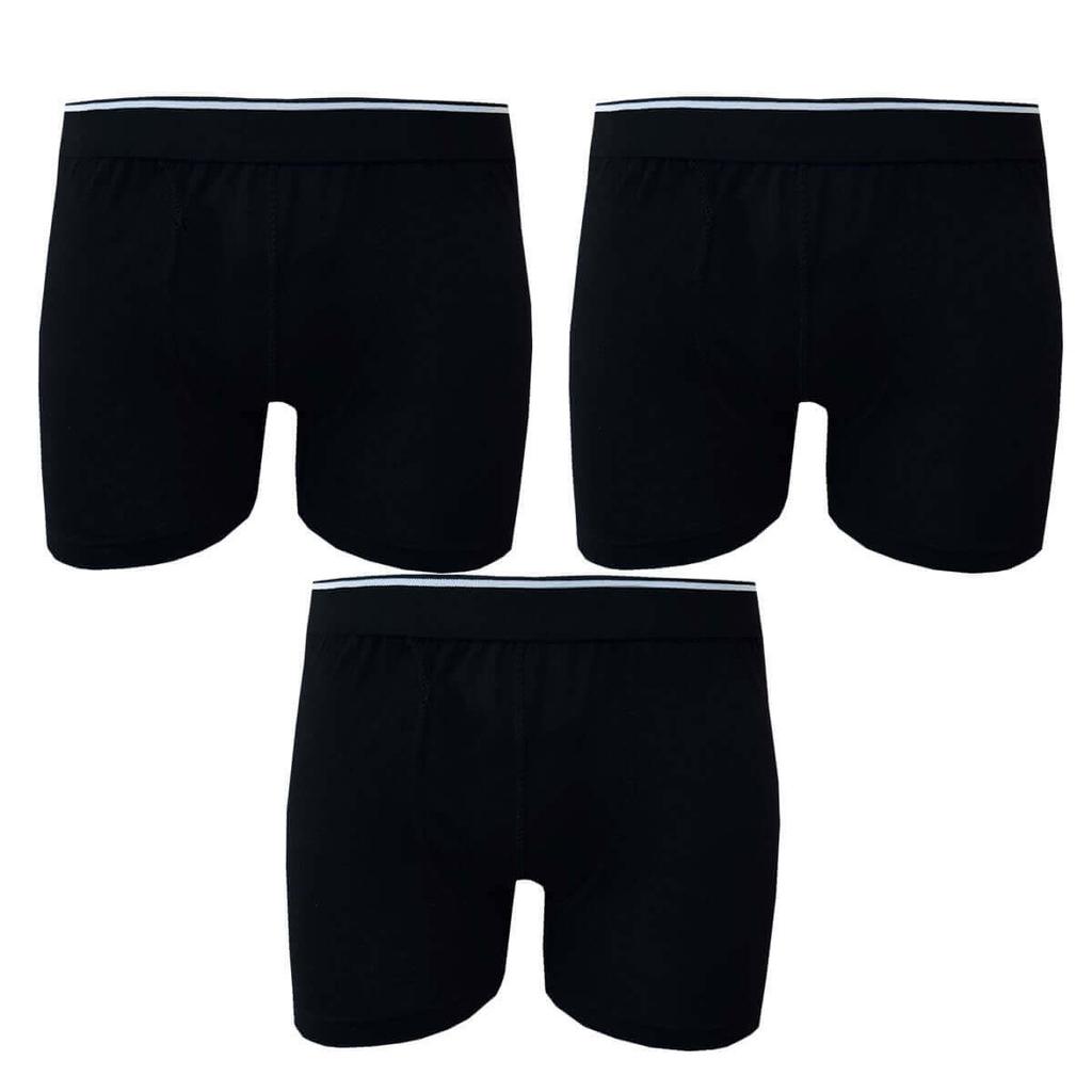 3 упаковки мужских экономичных трусов-боксеров из лайкры и хлопка с гибкой удобной формой