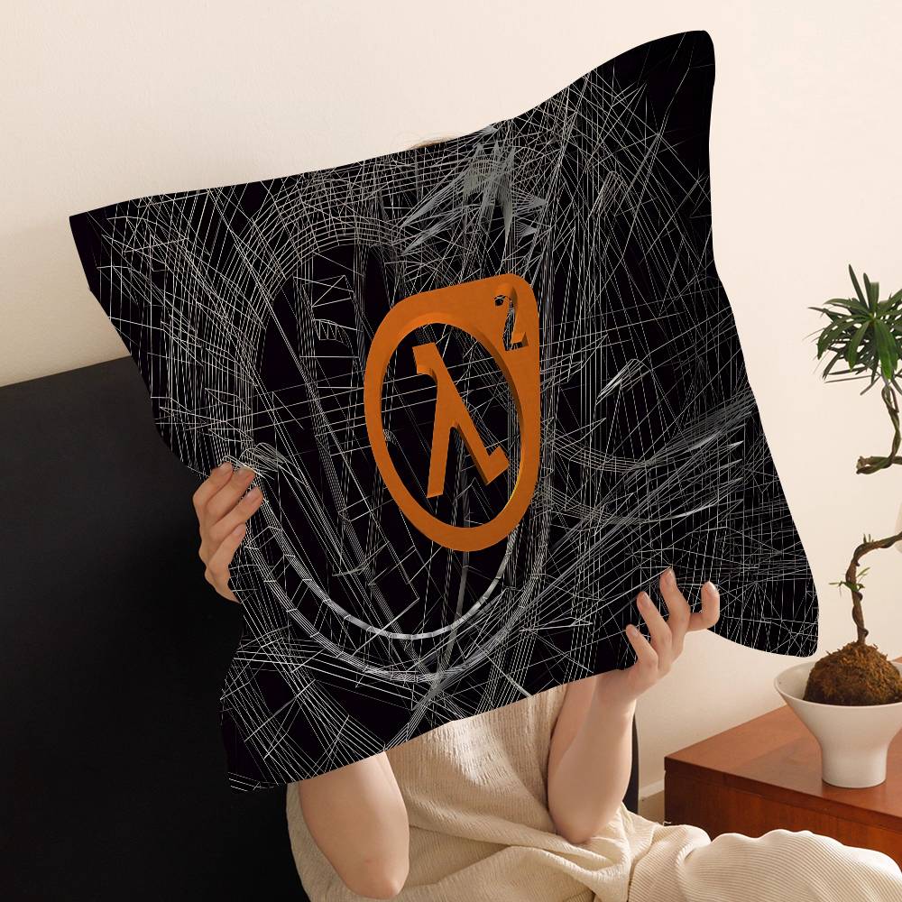 Игровой Half Life Наволочка Полиэстер Подушки для дивана Декоративные подушки Декор для дома Чехол на подушку