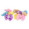 20pcs Pet Hair Bows Cute Mixed Colors Small Dog Topknots with Rubber Band for Puppy Cats Rabbits