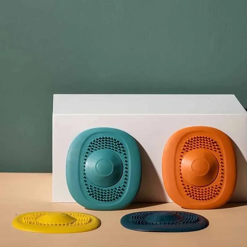 Фильтр для волос Раковина Антиблокировочная заглушка для кухонной раковины Фильтр для душа Крышка слива Заглушка для слива в полу Улавливатель волос Аксессуары для ванной комнаты