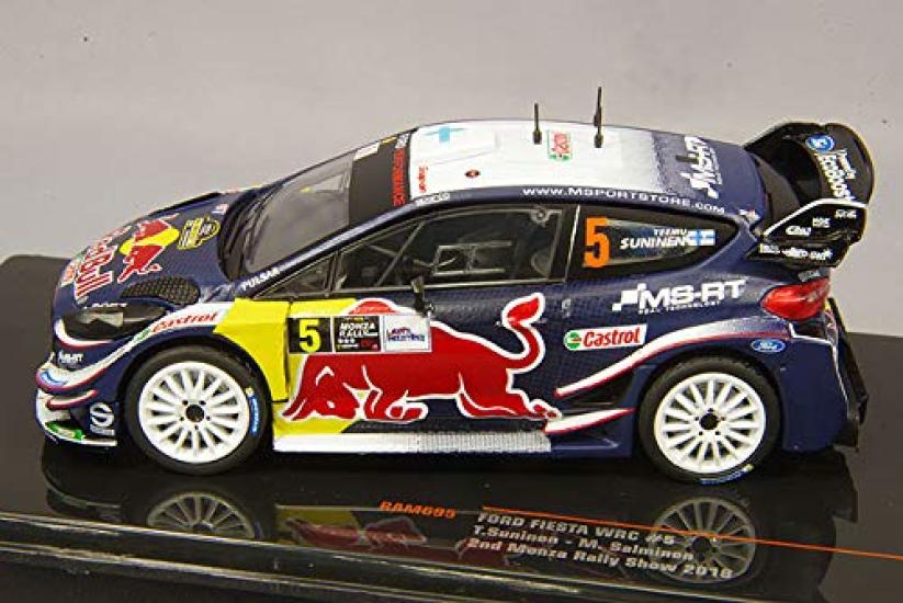 Ford Fiesta WRC 2018 Monza Rally Show 2 место Салмиен RAM695 ixo/Ixo #5 Т.Сунинен/М.