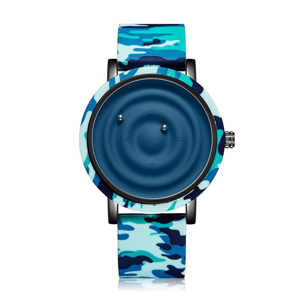 Персонализированные модные плавающие магнитные стрелки, креативные простые водонепроницаемые кварцевые часы со свободным шарикоподшипником, студенческие женские мужские