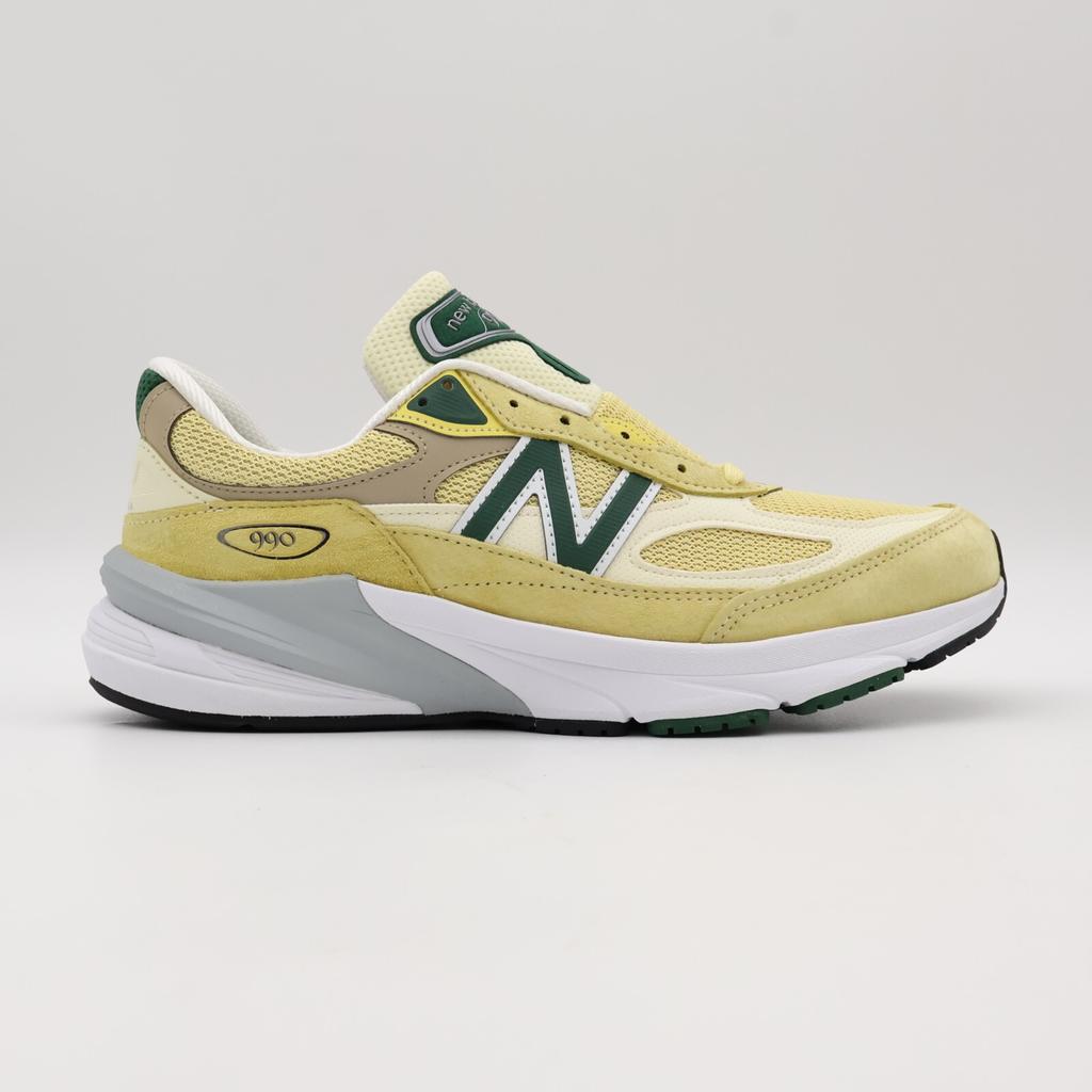 U990TE6 New Balance 990V6 Зеленый Желтый Сделано в США (Мужской)