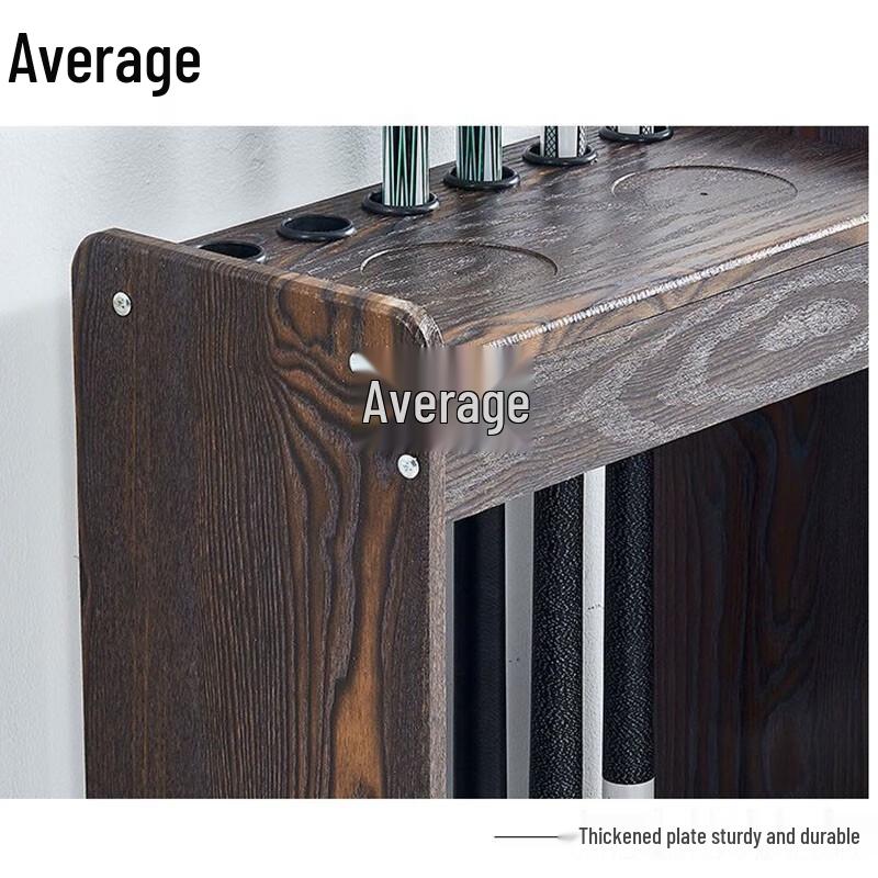 Zhongjun 12-Hole Cabinet Style Billiard Cue Rack
