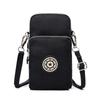Korean Style Crossbody & Shoulder Nylon Bag: Mobile Phone Holder, Coin Purse, Outdoor Running Sports Armband, Mini Women's Bag