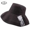 Hat women's summer versatile travel sun protection visor casual outdoor bucket hat women's big brim sun hat tide