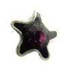 [G2131] — фиолетовая серебряная заклепка «Звезда»