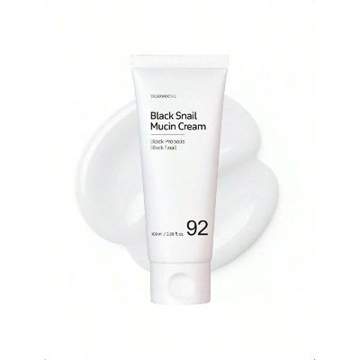 Крем для лица Tosowoong Black Snail Mucin 92% 100 мл | Сверхвысокая концентрация 920 768 ppm муцина черной улитки и прополиса,