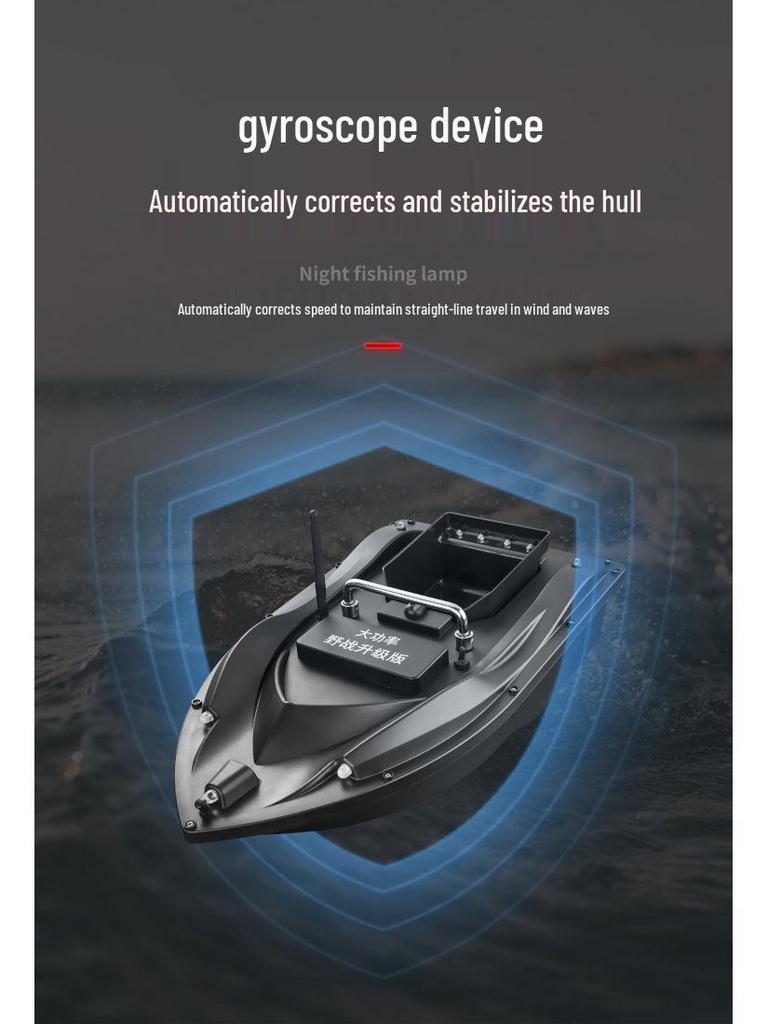 500m High-Power Wireless Intelligent Bait Boat for Fishing
