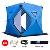 Portable Ice Fishing Shelter Easy Set-up Winter Fishing Tent Ice Fishing Tent  Waterproof &