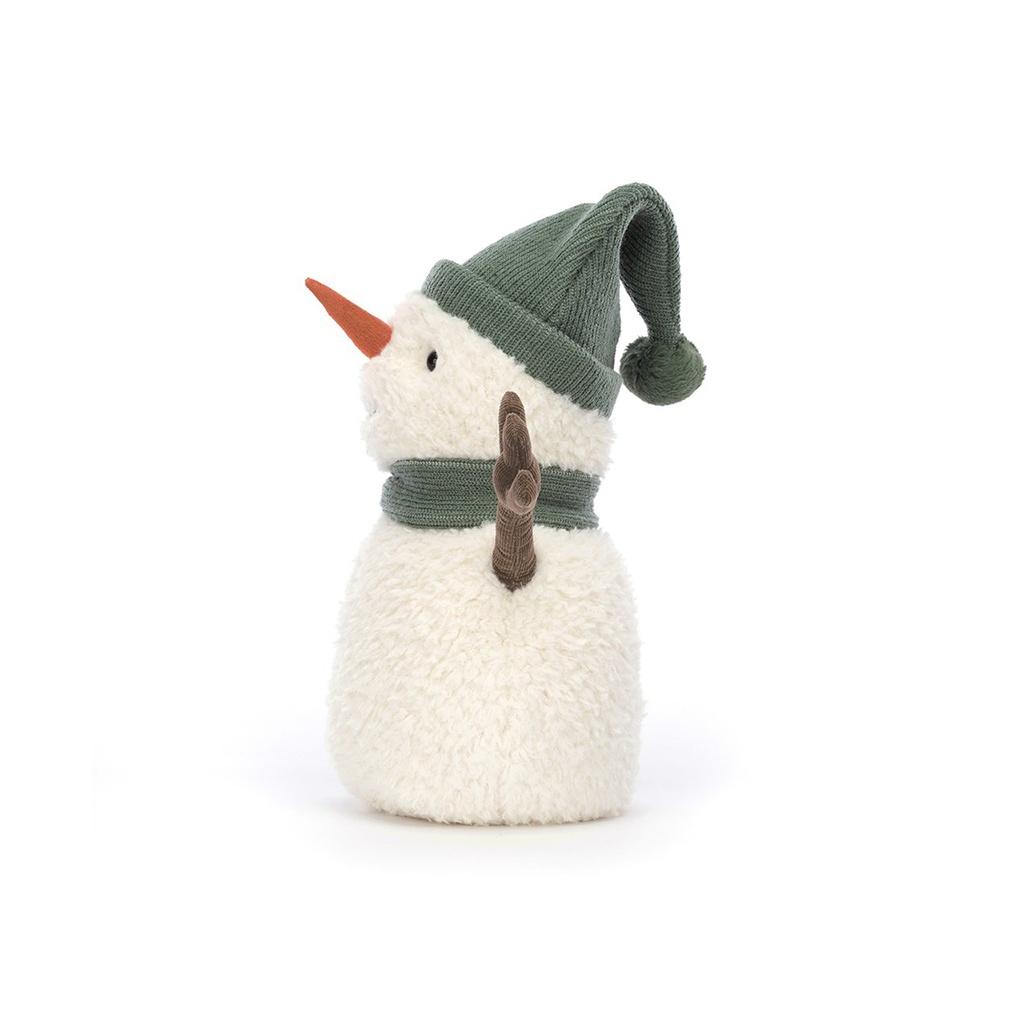 Jellycat Серия 'Наряды' персонаж jellycat Мэдди Снеговик кукла-спутник плюшевая кукла 26 см/18 см в высоту