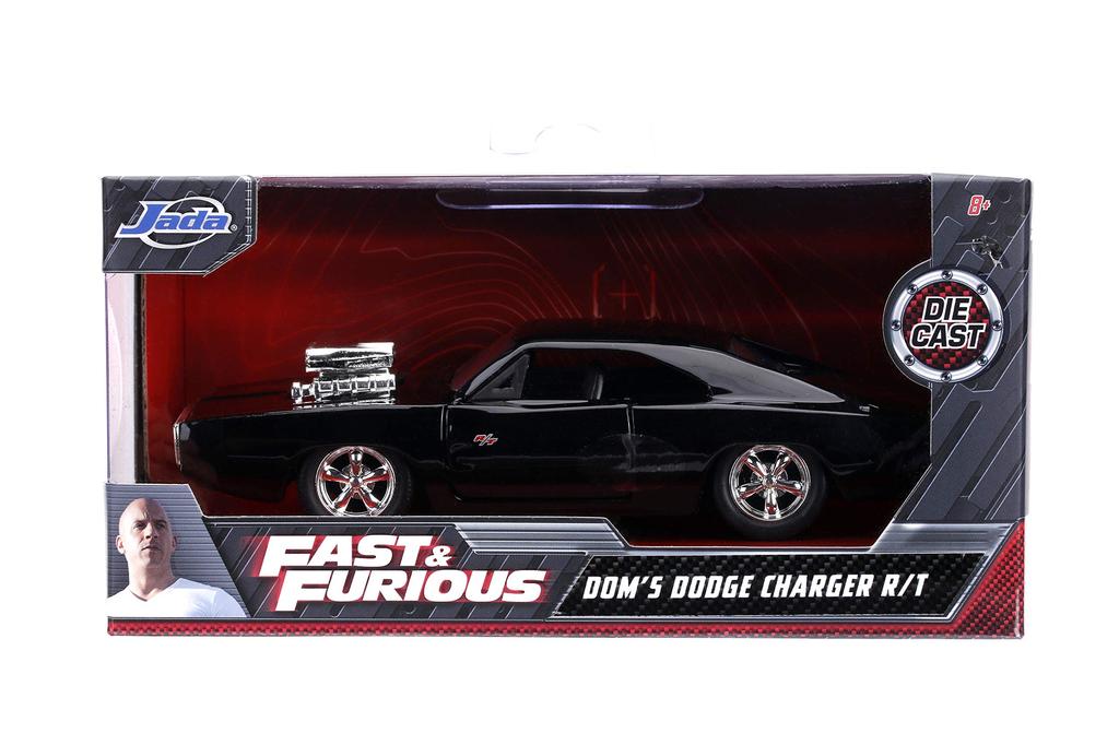 Greenlight GL97214 Модель DieCast Dodge Charger 1970 Matt Version de la Fast Furious 7 Escala Version Normal - R/T película 1/32