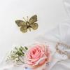 Brass Butterfly Ornament Statue Tabletop Crafts Birthday Gifts Miniature