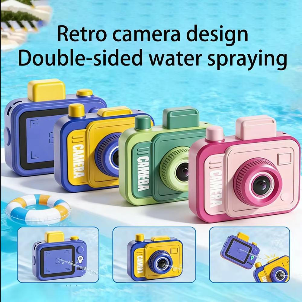 Double-Sided Prank Camera Water Pistol Water Fighting Games Pool Beach Party Favors