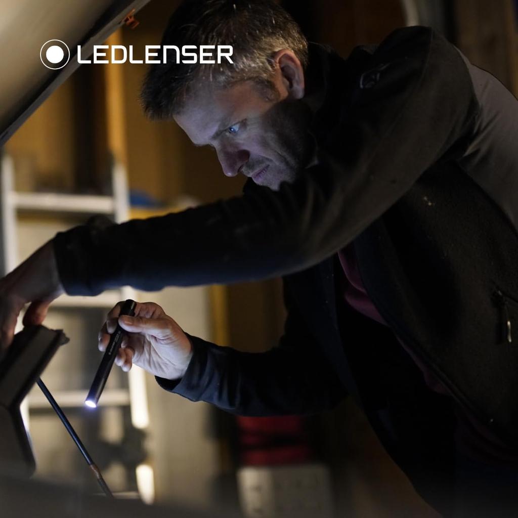 Ledlenser P4 Core LED Alkaline Battery 502598 Japanese Flashlight, Penlight, Compatible, [Official Product]