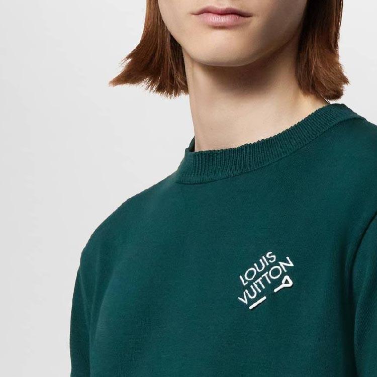 LOUIS VUITTON T Shirt Men's Green 1AF674