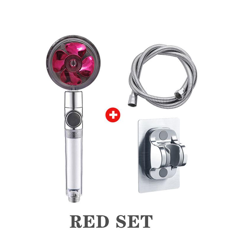 Мощный душ под давлением, вентилятор, фильтр, насадка для душа, распылитель с функцией остановки воды, экономия воды, ручные насадки для душа