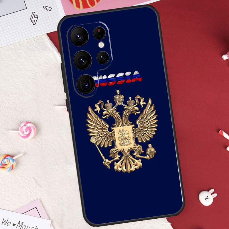 Russian Empire Coat of Arms Case For Samsung Galaxy S26 Ultra S23 S22 S21 S20 S24 S25 Ultra S10 Plus S25 FE Cover Shell