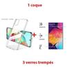 Protective Film - PHONE DISTRI - Set X3 Tempered Glass - Shatterproof Case - Compatible SAMSUNG A71