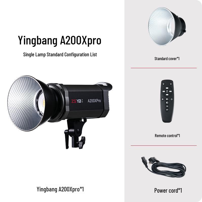 Светодиодный свет Yingbang серии A 300 Вт, двухцветный, для прямой трансляции и фотографии