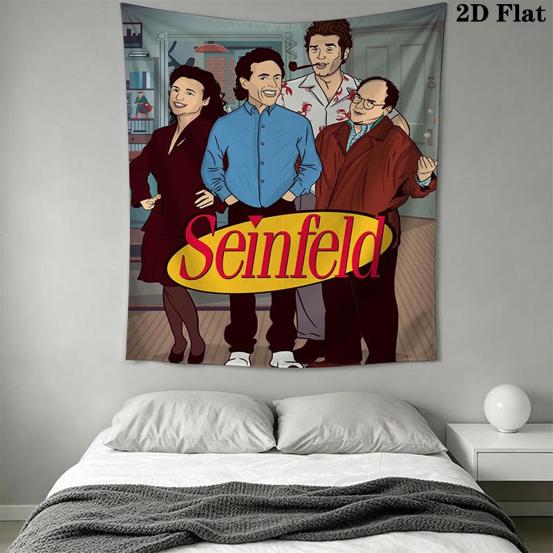Seinfeld Pattern Home Decor Tapestry, Wall Hanging, Decorative RV Wall Cloth.SGT0917212