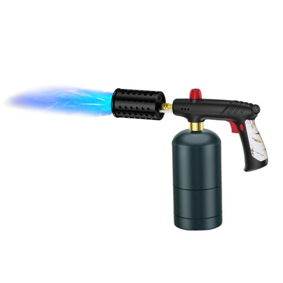 Мощная пропановая горелка, кухонная горелка для угля с предохранительной блокировкой, многофункциональная шеф-поварская паяльная лампа, кухонные гаджеты для гриля, су-вид, барбекю