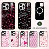 C-Cute P-Розовое Сердце Любви Чехол Для Телефона Для iPhone17,16,15,14,13,12,11 Plus,Pro Max Магнитный Для Magsafe Беспроводной Зарядки