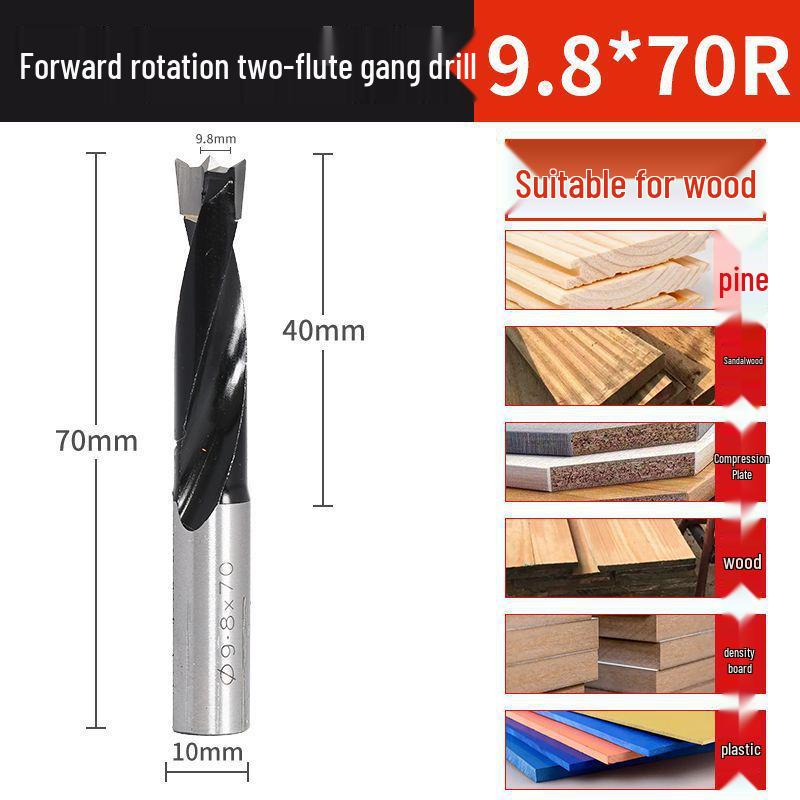 12 мм Фрезерная фреза для сверления боковых отверстий по дереву, пробойник для отверстий
