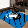 Football Atalanta  Rug for Living Room, Game Rooms, Office, Bedroom, Office Floor Mat Playful Design, fan gifts Christmas decor