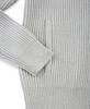 Gray Cotton Knit Cardigan by BB Cream