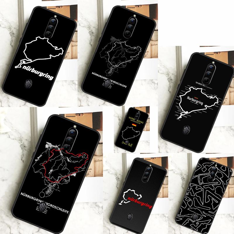 Чехол с дизайном трассы Формулы-1 Нюрбургринг для ZTE Nubia Red Magic 9 8 8S Pro Plus RedMagic 6S 7S Pro 6 7 Pro 5S 6R 5G Задняя крышка