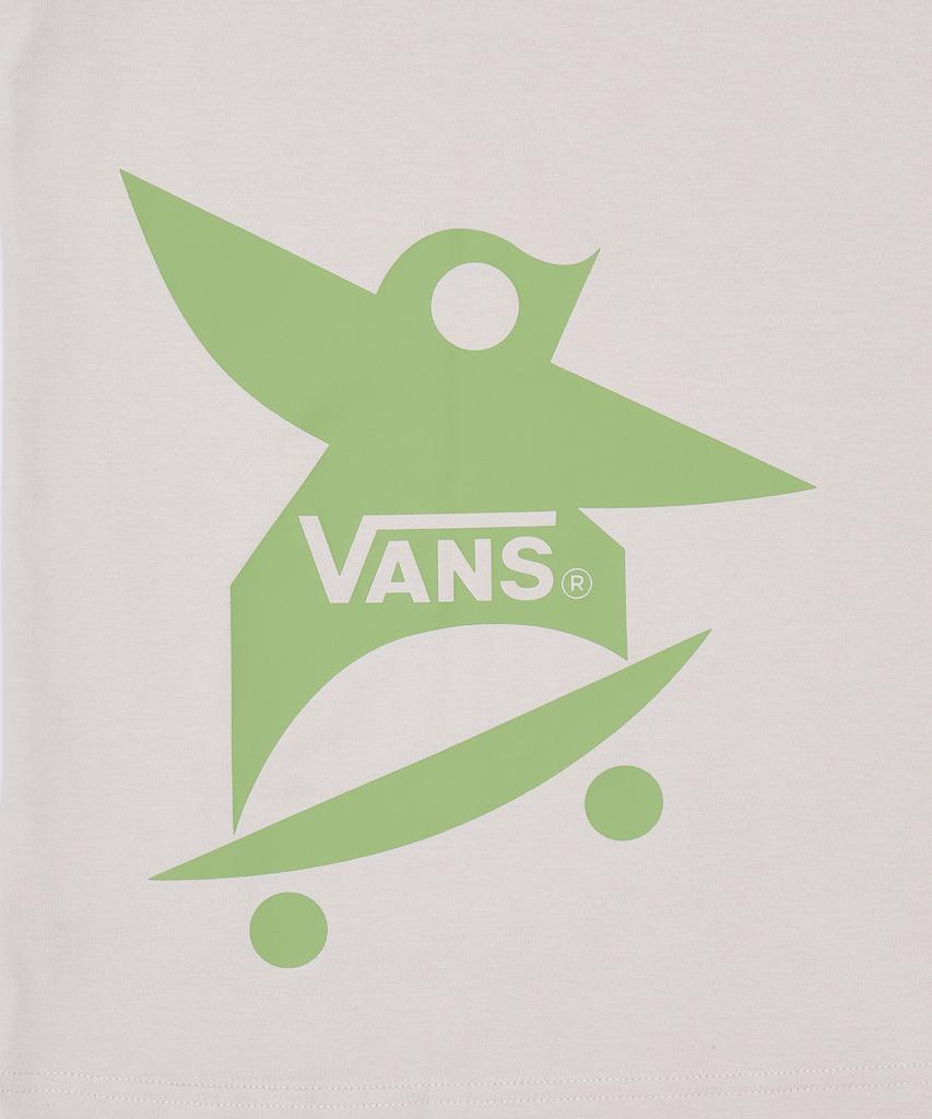 VANS Короткорубашка с принтом птиц - Taupe Mist / Vn000Tkyen91