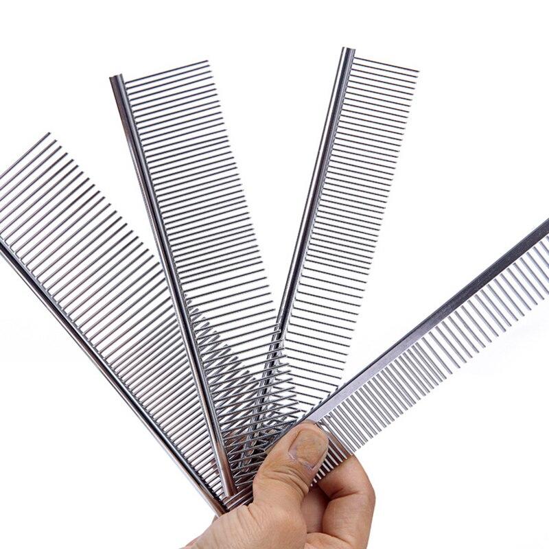 Dog Comb Long Thick Hair Removal Brush Stainless Steel Dog Care Comb | Dog Comb