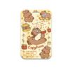 1 Set Sweet Cartoon Capybara Kpop Photocard Holder Cute American Animal Capybara Student ID Card Cover Case Photocard Protector