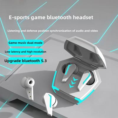 Беспроводные Bluetooth-наушники с шумоподавлением Киберспорт Игры Музыка Внутриканальные