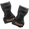 Hiseason Power Grip Силовая тренировка Подтягивания Резиновый помощник для силы Противоскользящий Улучшенный Усиленный Износостойкий 600 кг Унисекс Левый Правый Комплект Черный